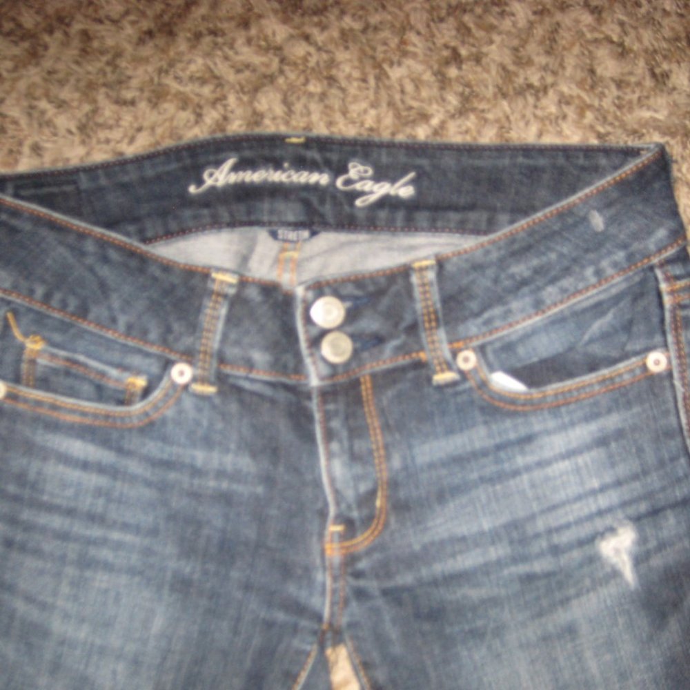 American eagle jeans low rise stretch